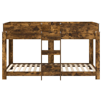 Letto a Castello per Bambini Rovere fumé 100 x 200 cm | homemem39