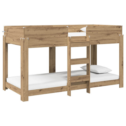 Letto a Castello per Bambini Rovere artigianale 100 x 200 cm | homemem39