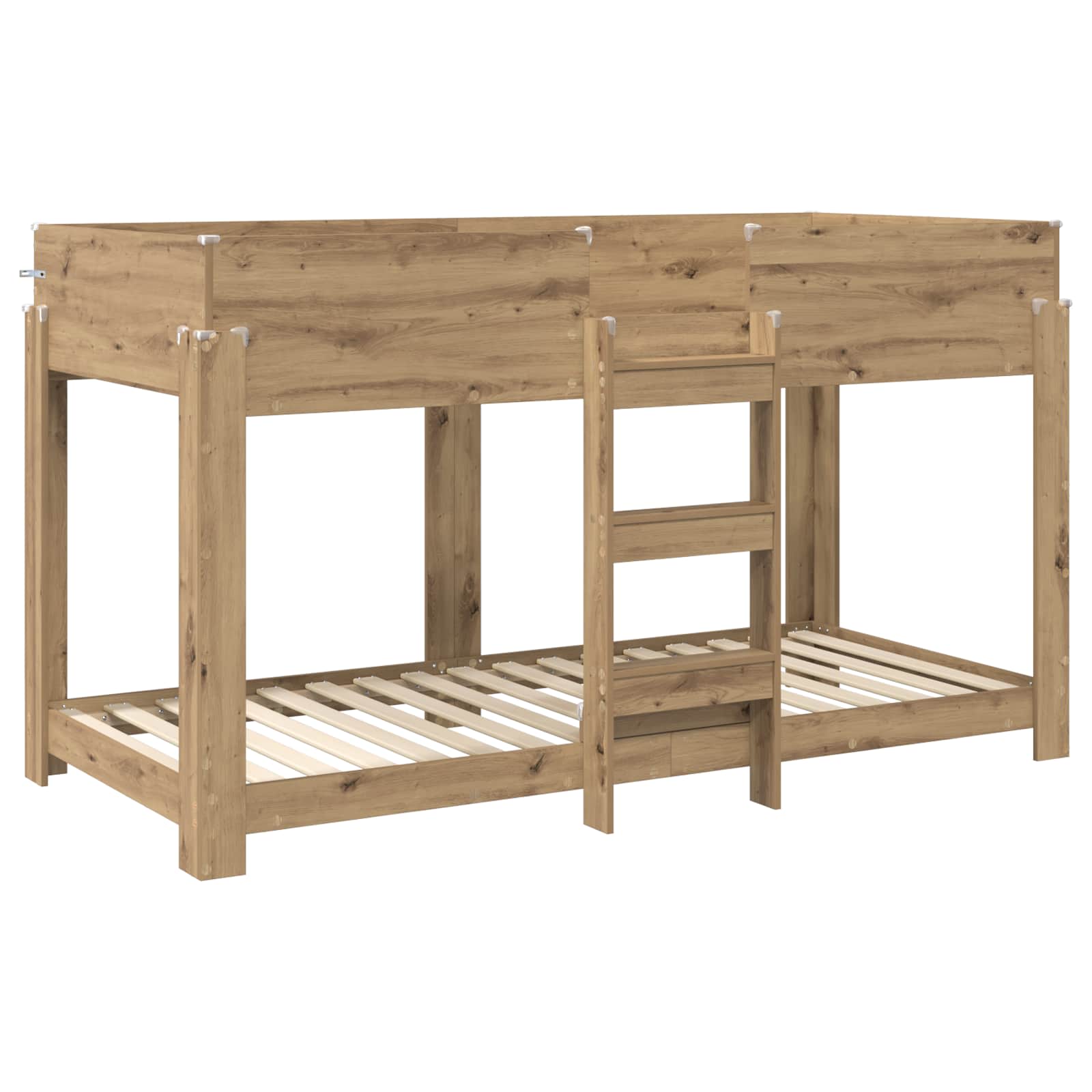 Letto a Castello per Bambini Rovere artigianale 100 x 200 cm | homemem39