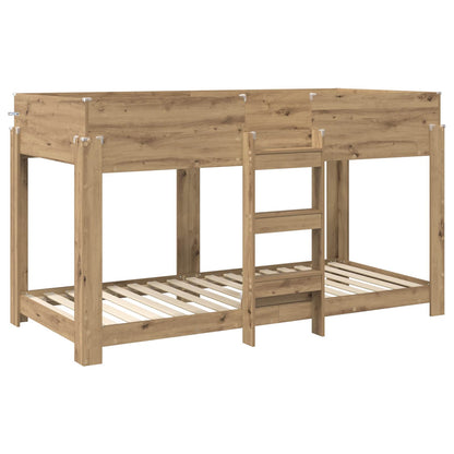 Letto a Castello per Bambini Rovere artigianale 100 x 200 cm | homemem39