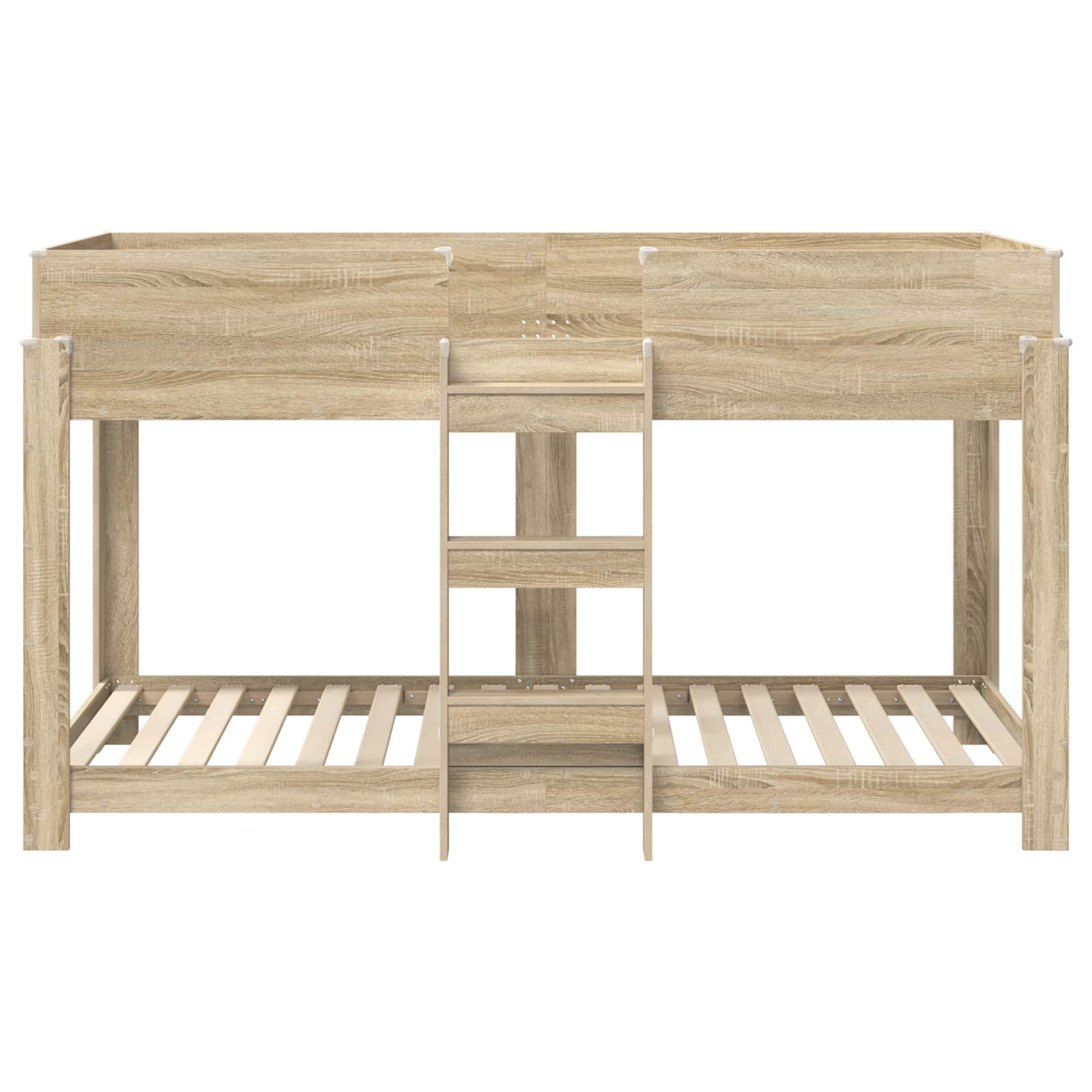 Letto a Castello per Bambini Rovere Sonoma 90 x 200 cm | homemem39