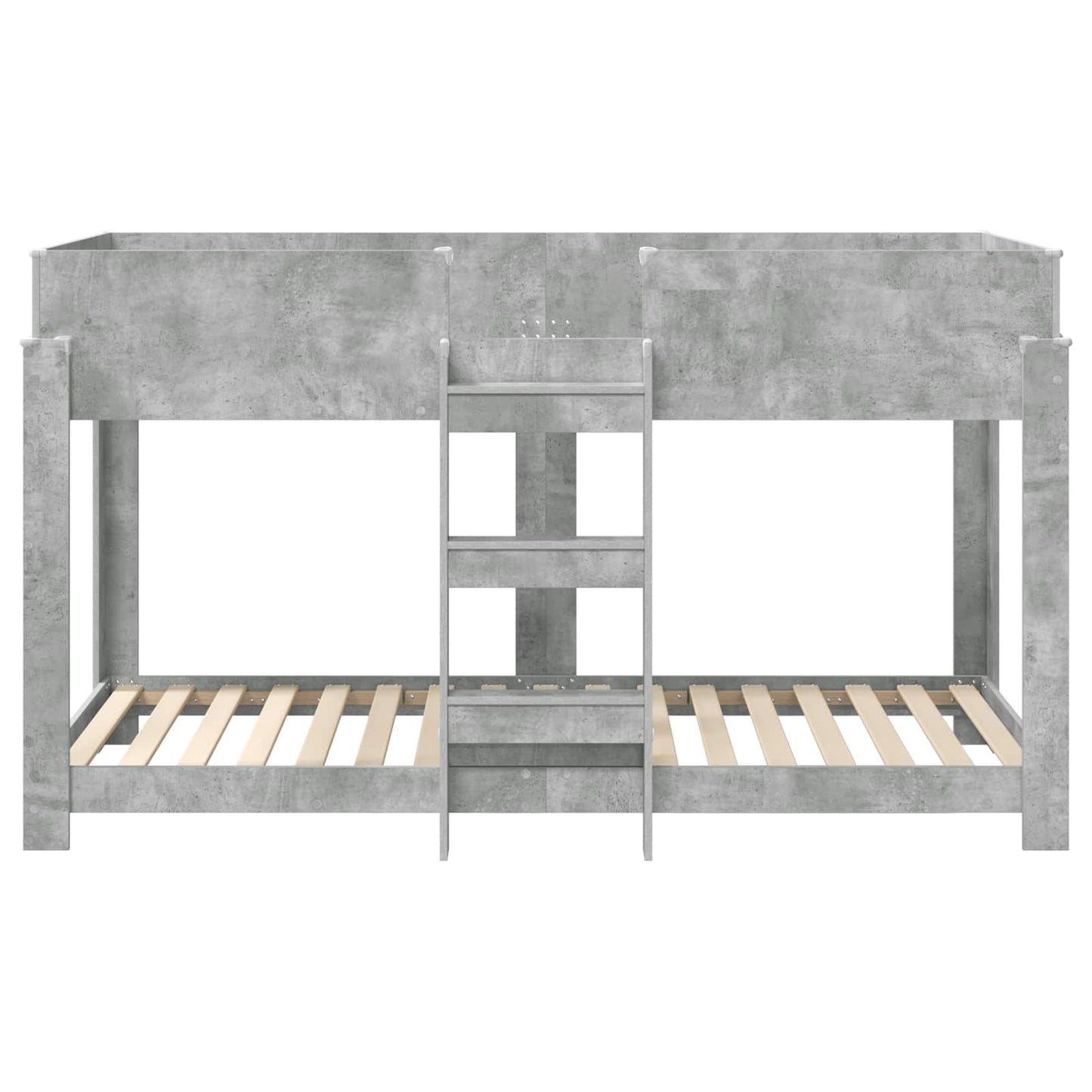 Letto a Castello per Bambini Grigio cemento 90 x 200 cm | homemem39