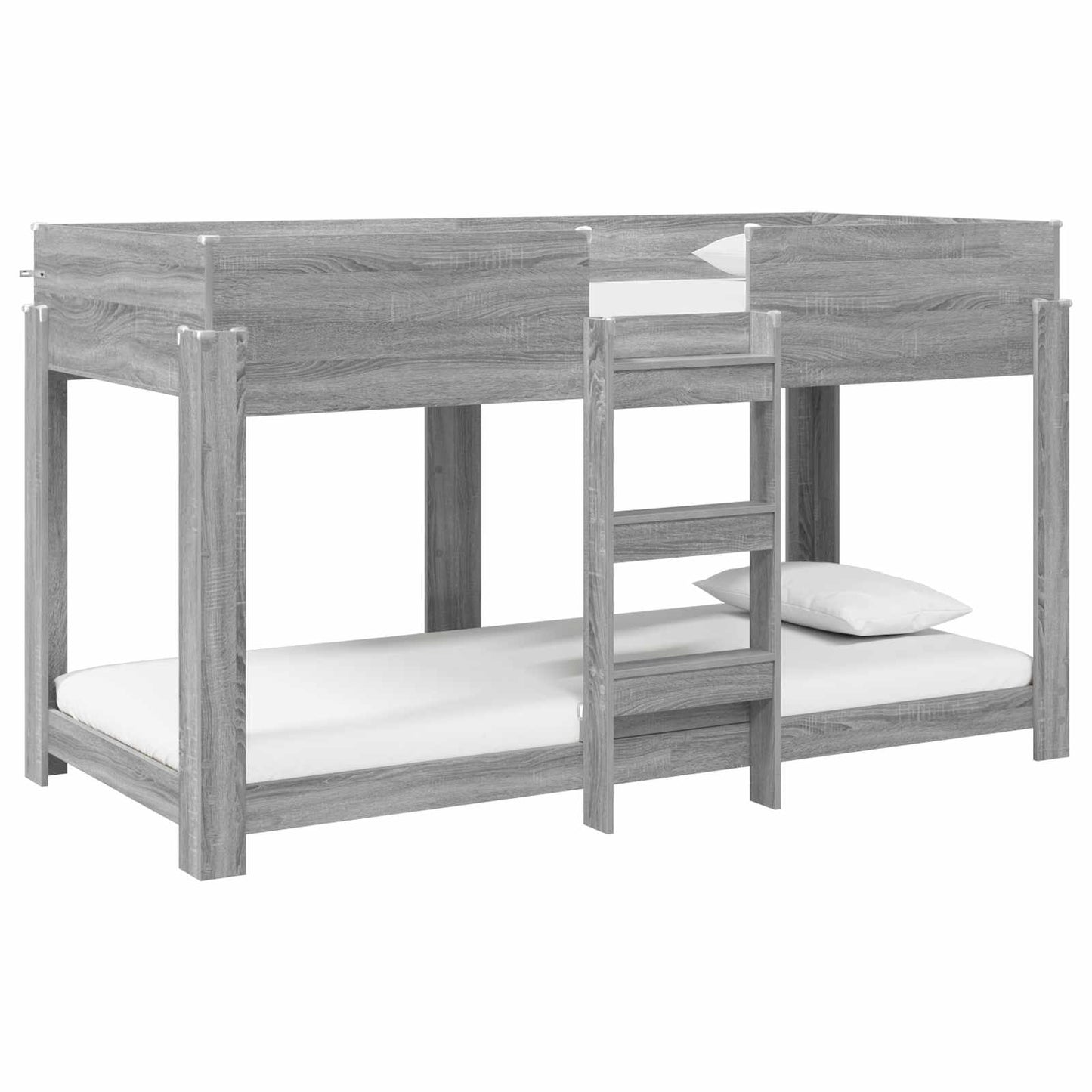 Letto a Castello per Bambini Grigio Sonoma 90 x 200 cm | homemem39