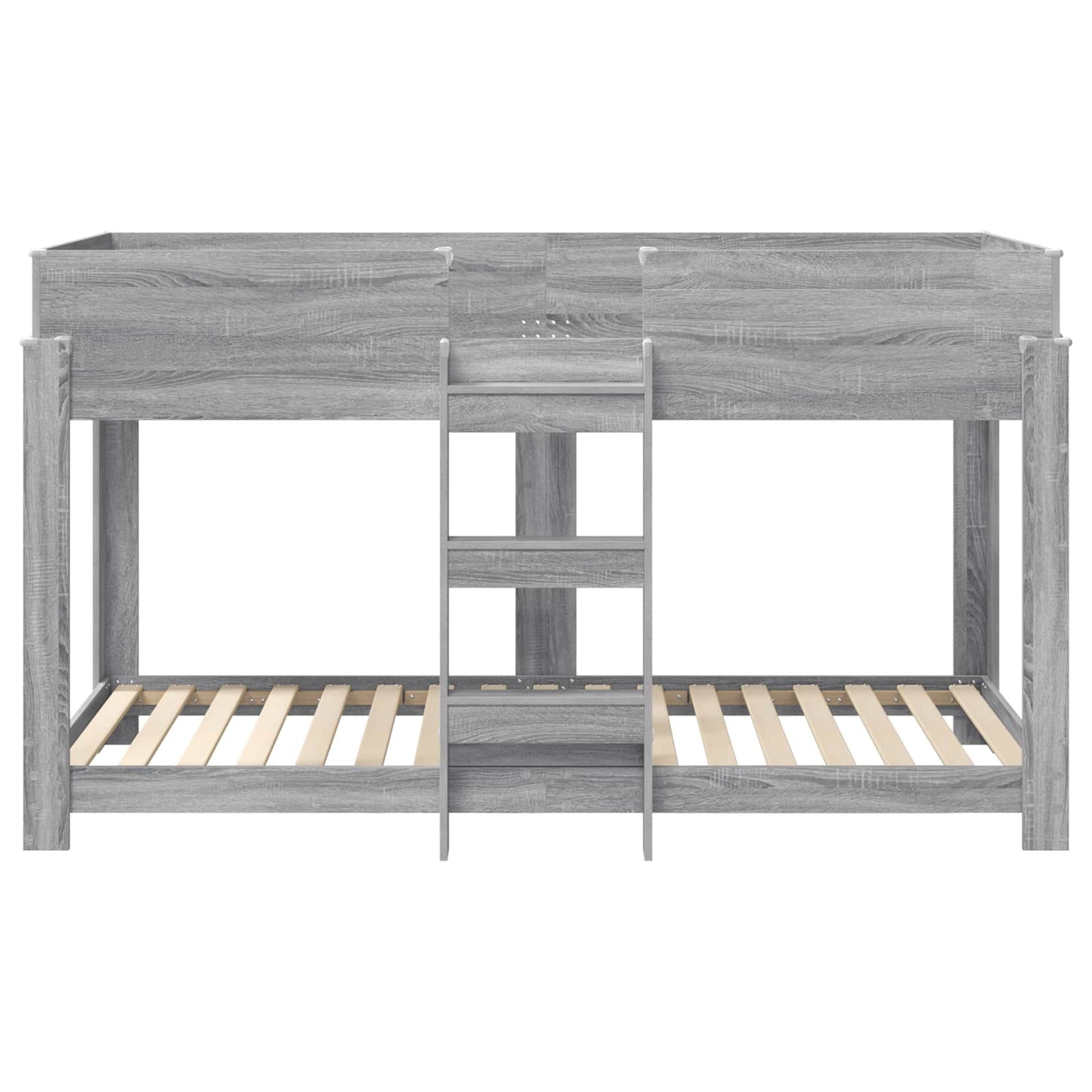 Letto a Castello per Bambini Grigio Sonoma 90 x 200 cm | homemem39