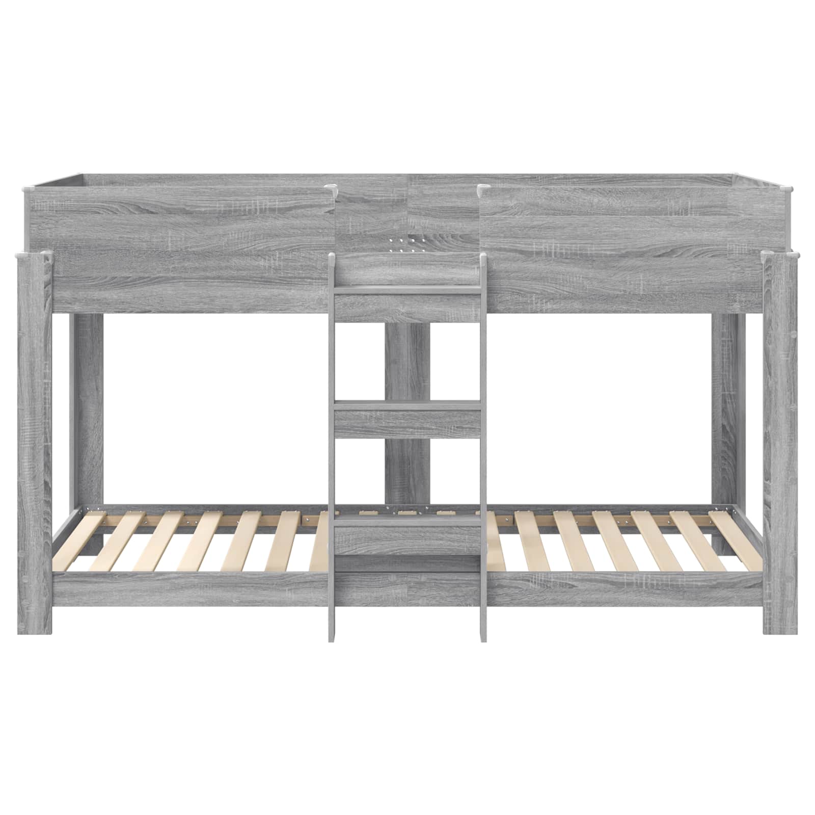 Letto a Castello per Bambini Grigio Sonoma 90 x 200 cm | homemem39