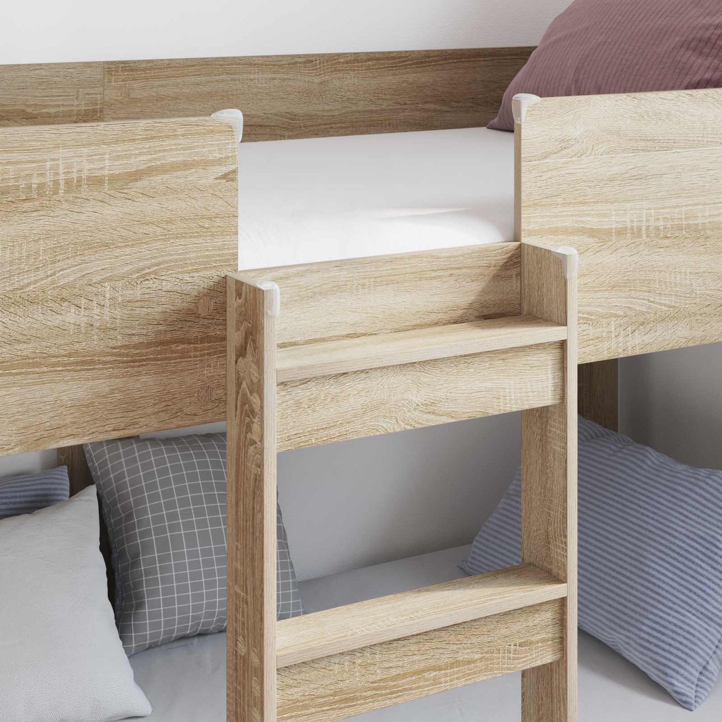 Letto a Castello per Bambini Rovere Sonoma 80 x 200 cm | homemem39