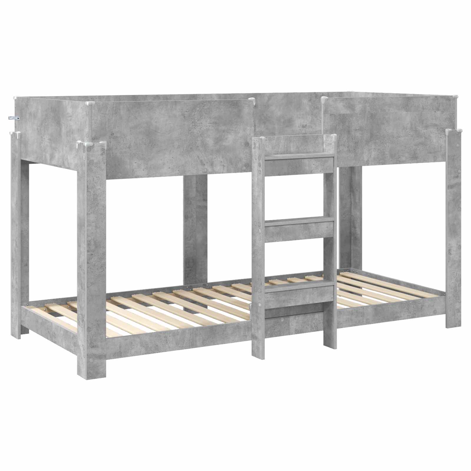 Letto a Castello per Bambini Grigio cemento 80 x 200 cm | homemem39