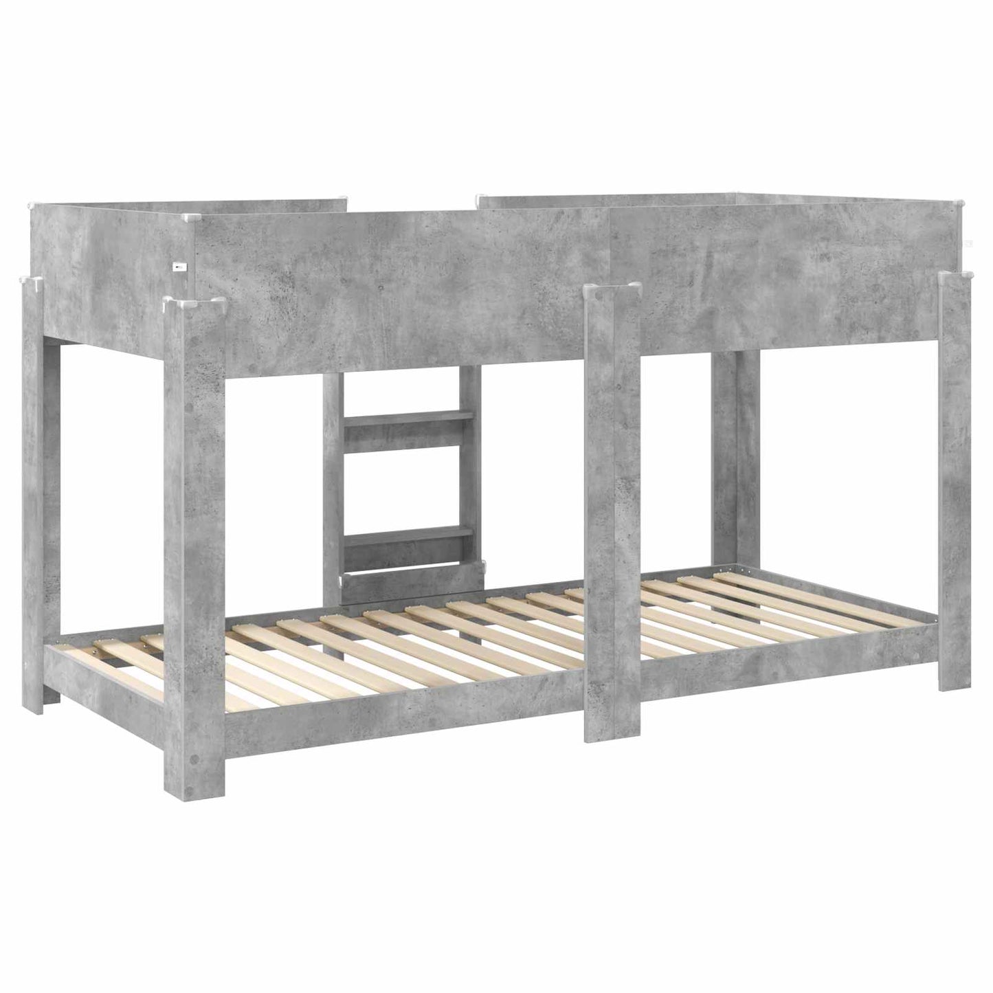 Letto a Castello per Bambini Grigio cemento 80 x 200 cm | homemem39