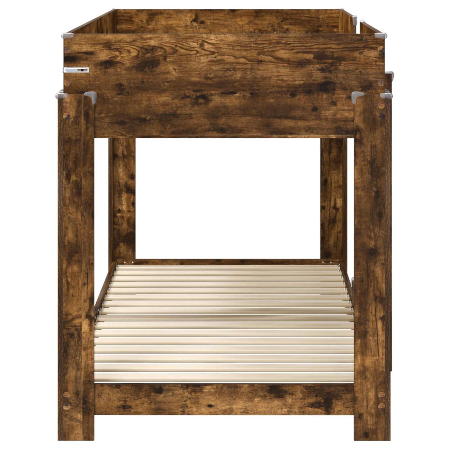 Letto a Castello per Bambini Rovere fumé 90 x 200 cm