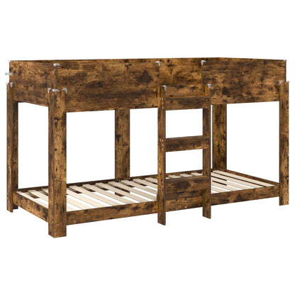 Letto a Castello per Bambini Rovere fumé 90 x 190 cm | homemem39