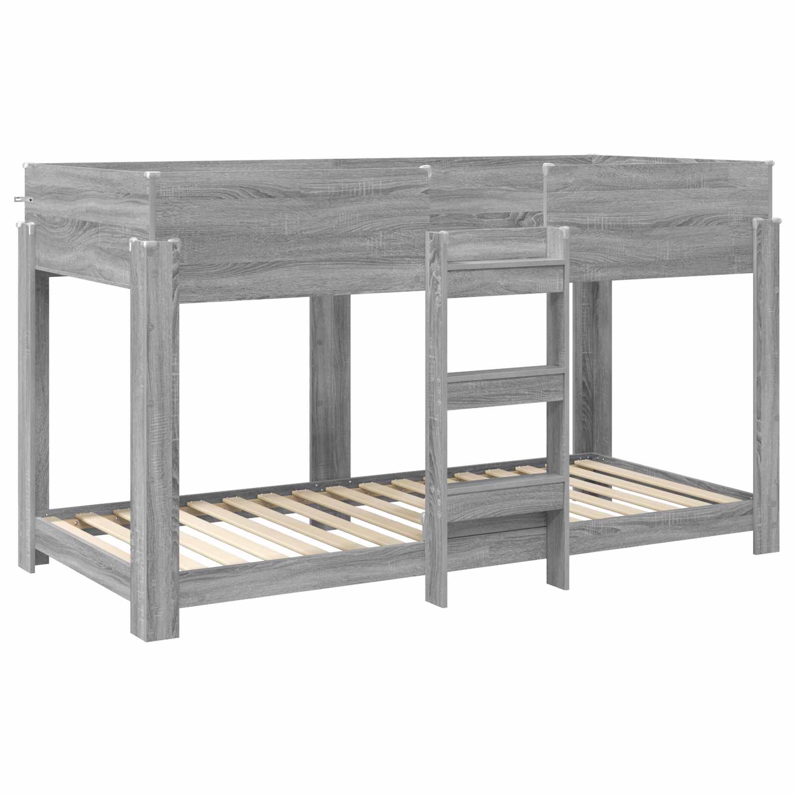 Letto a Castello per Bambini Grigio Sonoma 90 x 190 cm | homemem39