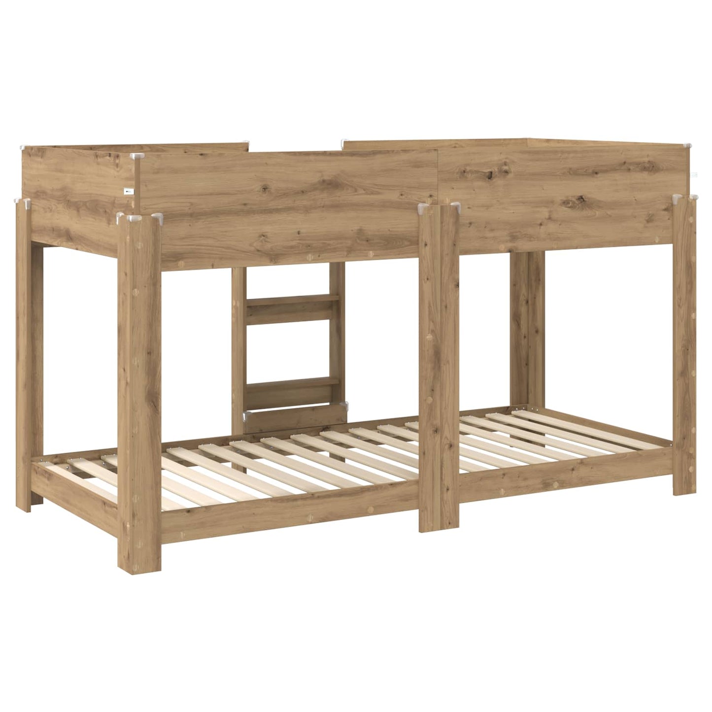 Letto a Castello per Bambini Rovere artigianale 90 x 190 cm | homemem39