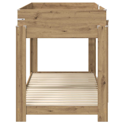 Letto a Castello per Bambini Rovere artigianale 90 x 190 cm | homemem39