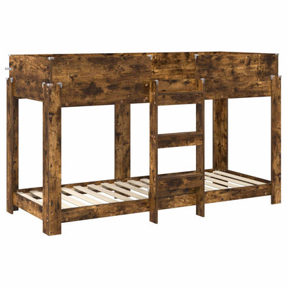 Letto a Castello per Bambini Rovere fumé 75 x 190 cm