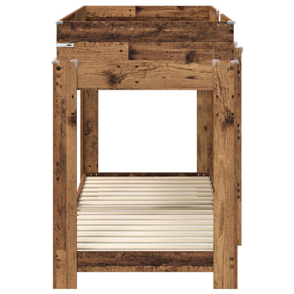 Letto a Castello per Bambini Legno vecchio 75 x 190 cm