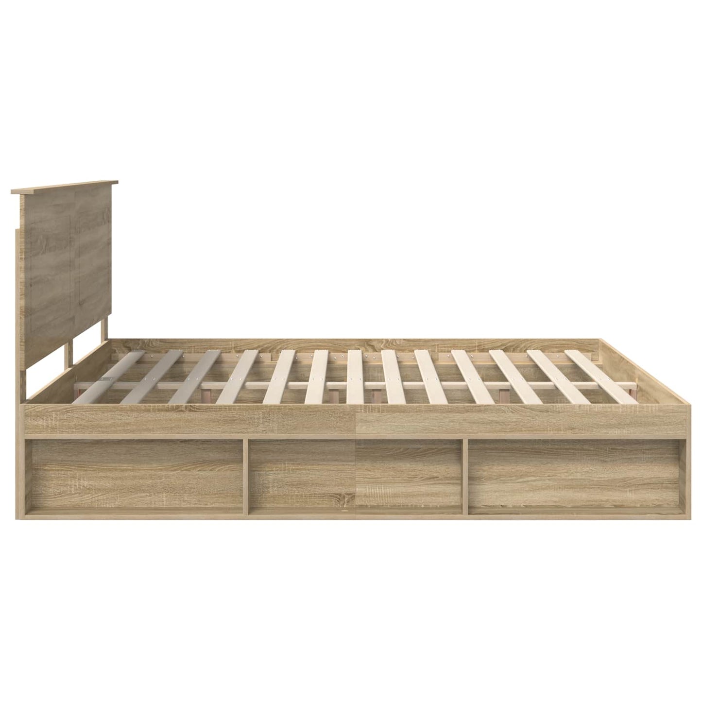 Struttura del letto Sonoma 200 x 200 cm Pino massello | homemem39
