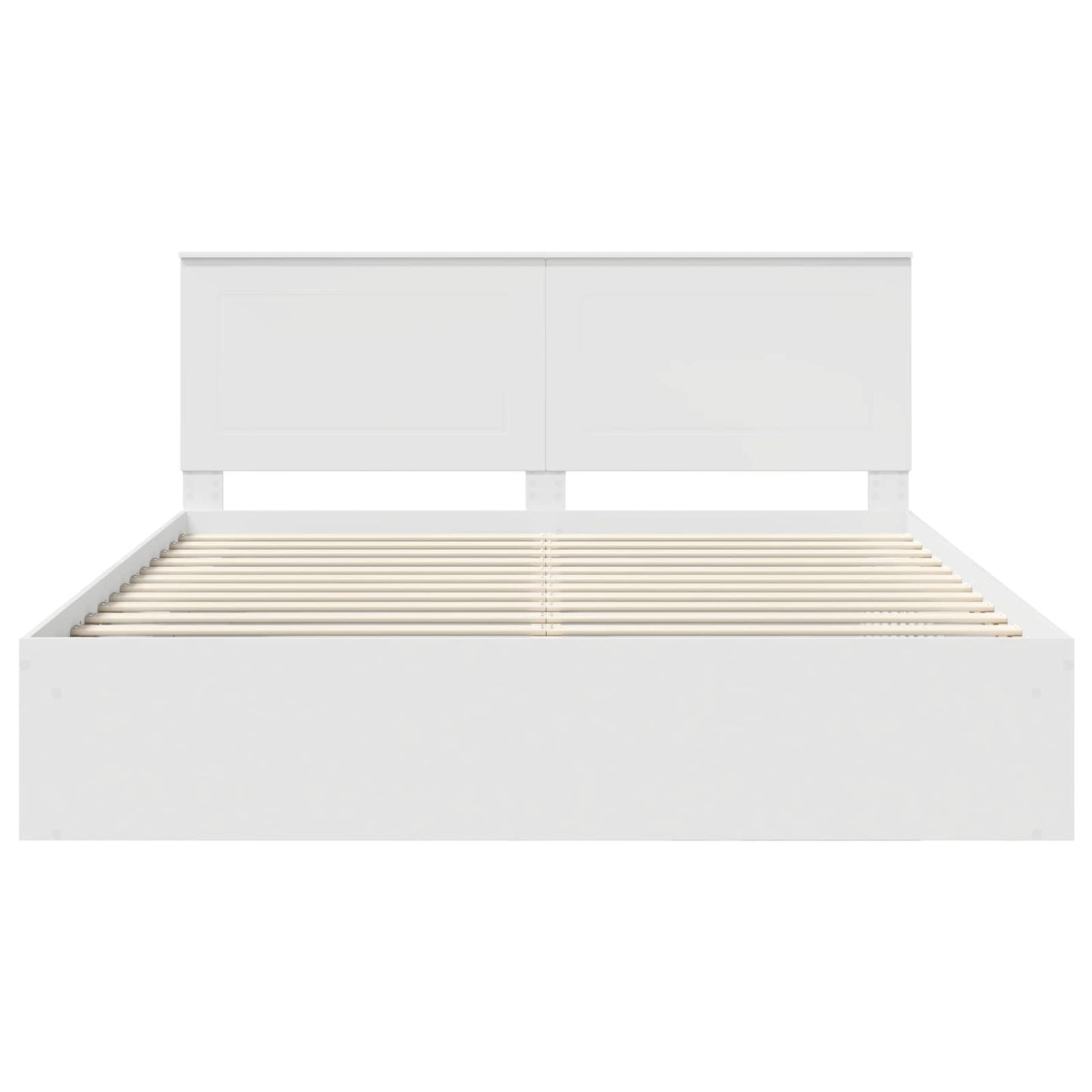 Struttura del letto Bianco 180 x 200 cm Pino massello | homemem39