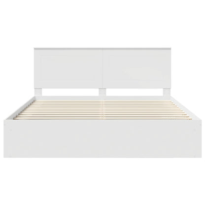 Struttura del letto Bianco 180 x 200 cm Pino massello | homemem39