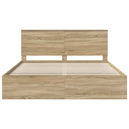 Struttura del letto Sonoma 180 x 200 cm Pino massello | homemem39