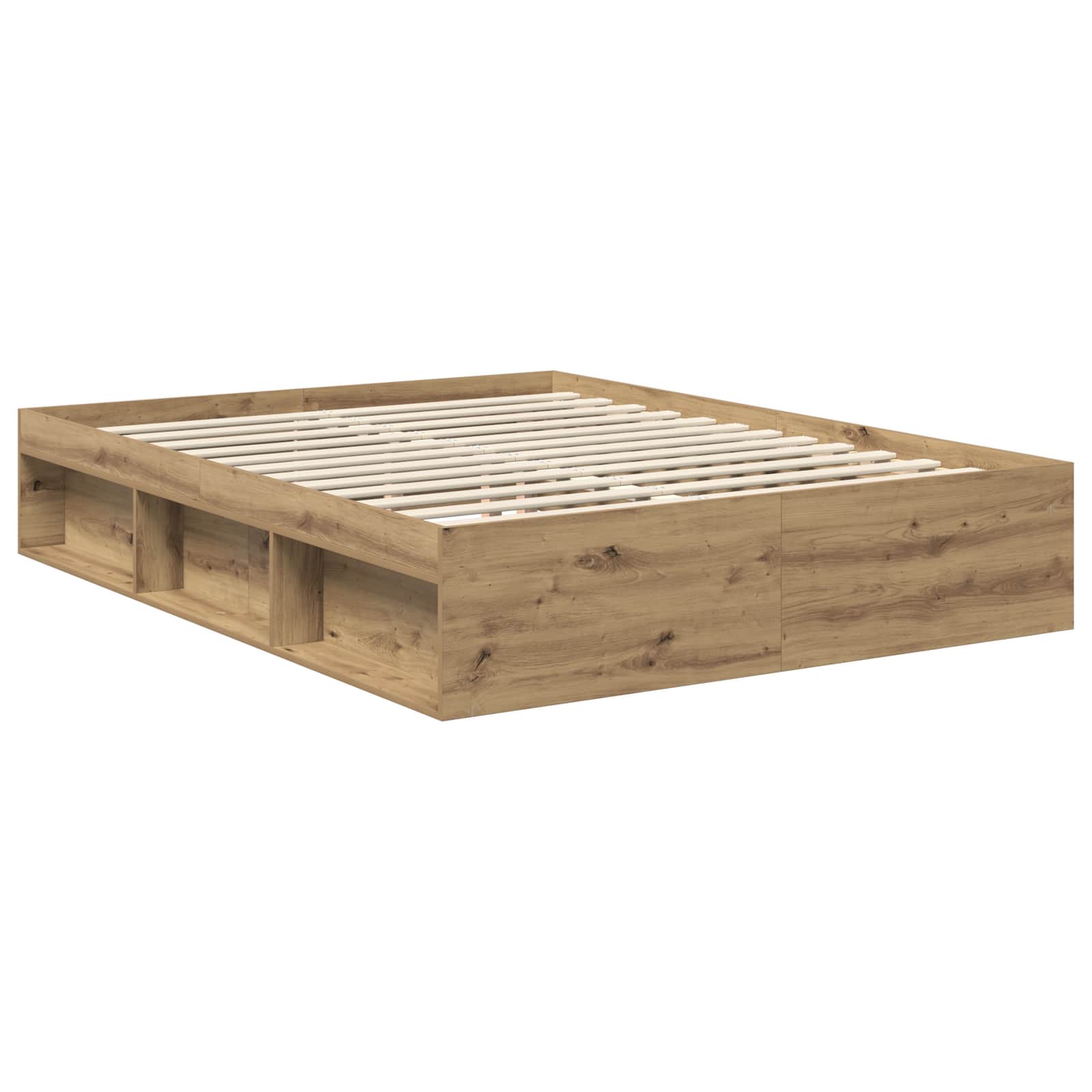 Struttura del letto Rovere Artigianale 150 x 200 cm | homemem39