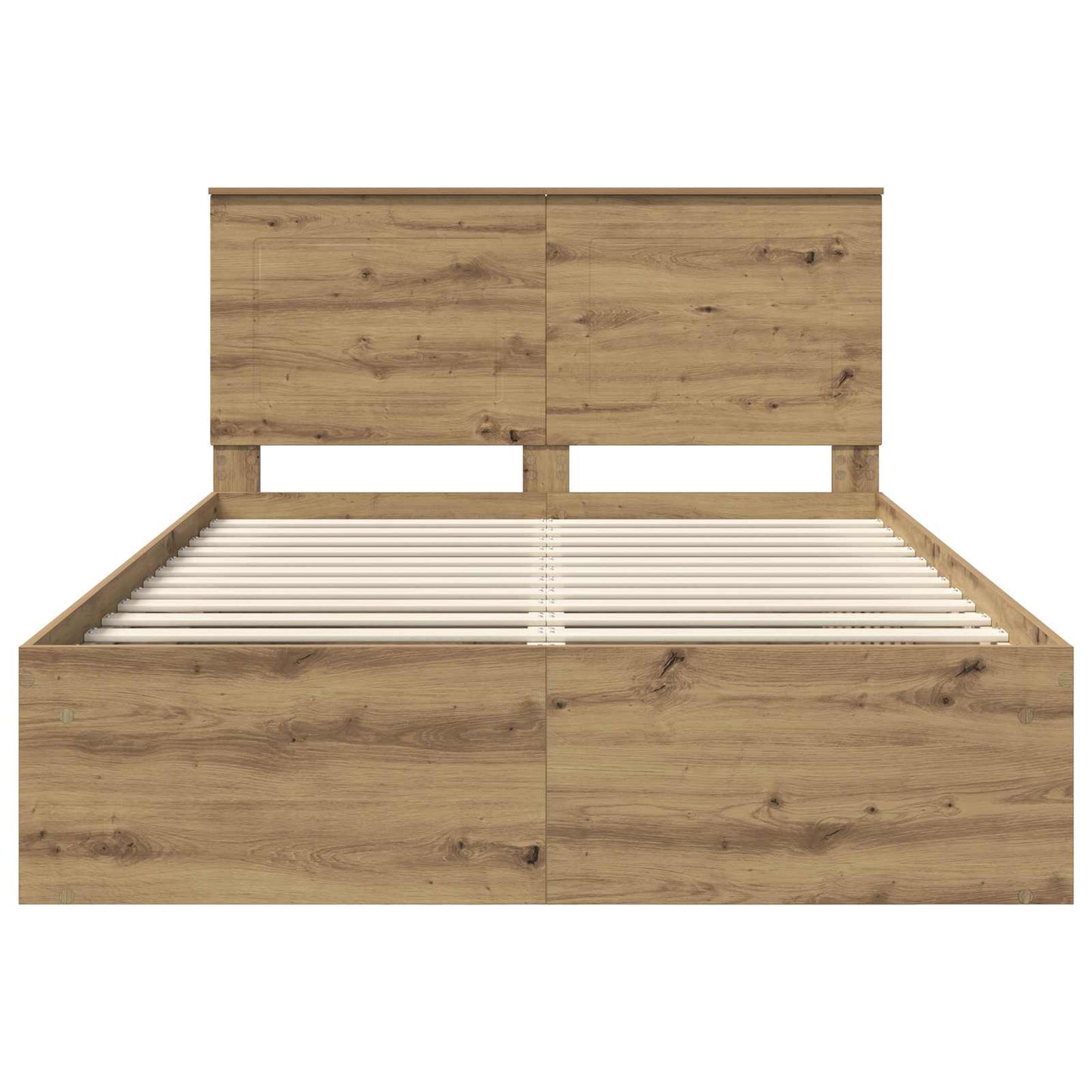 Struttura del letto Rovere Artigianale 150 x 200 cm | homemem39