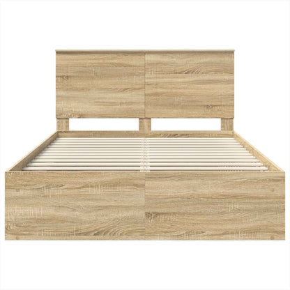 Struttura del letto Sonoma 140 x 200 cm Pino massello | homemem39