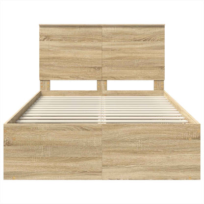 Struttura del letto Sonoma 120 x 200 cm Pino massello | homemem39