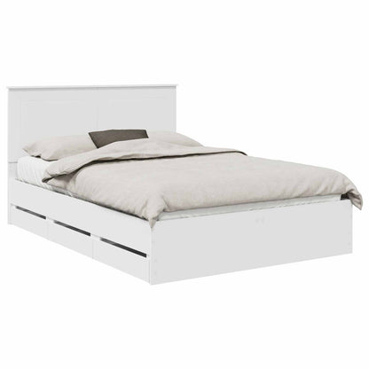 Struttura del letto Bianco 160 x 200 cm Legno Ingegnerizzato