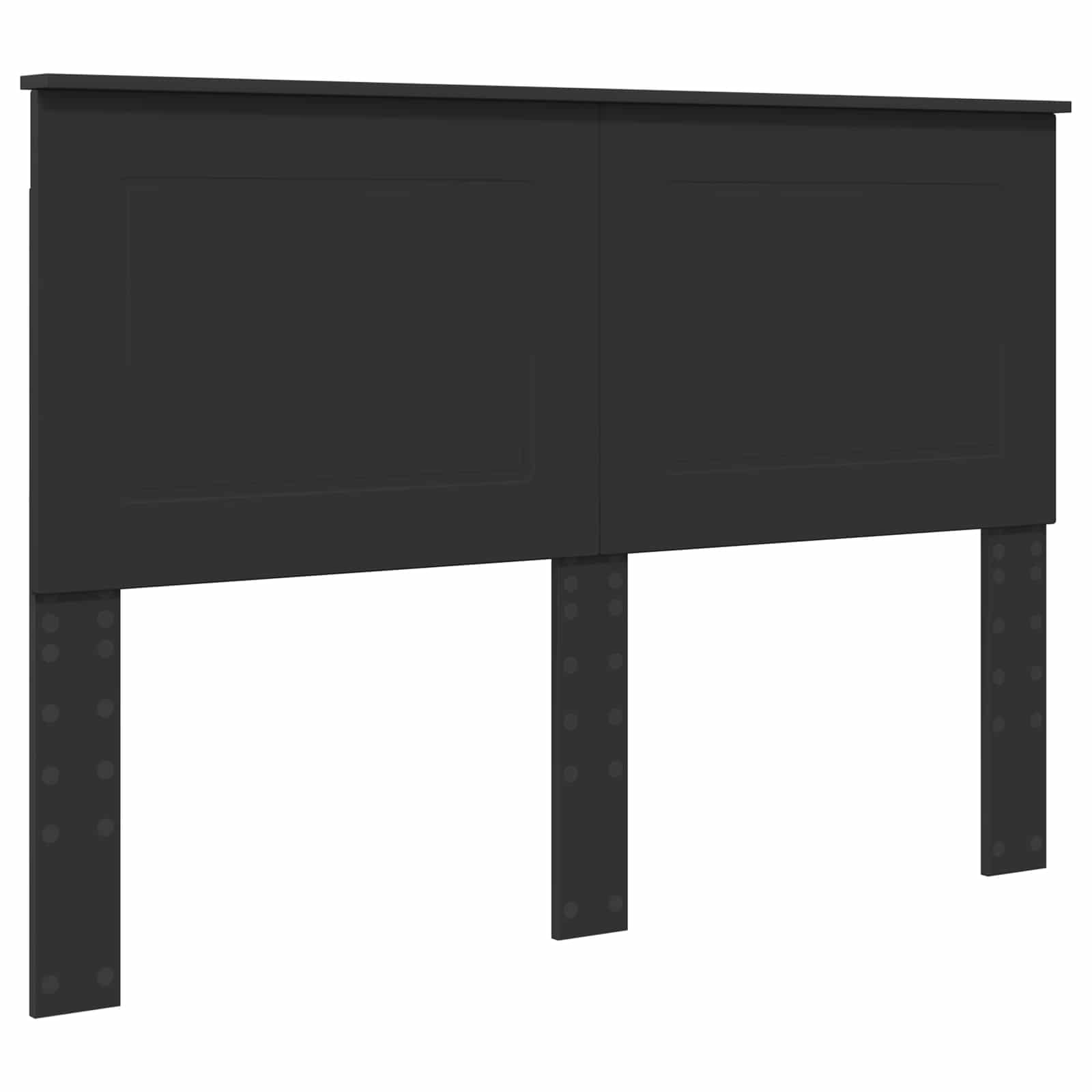 Struttura del letto Nero 140 x 200 cm Legno Ingegnerizzato | homemem39