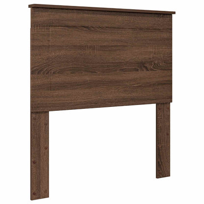 Struttura del letto con cassetto Rovere Marrone 90 x 200 cm | homemem39