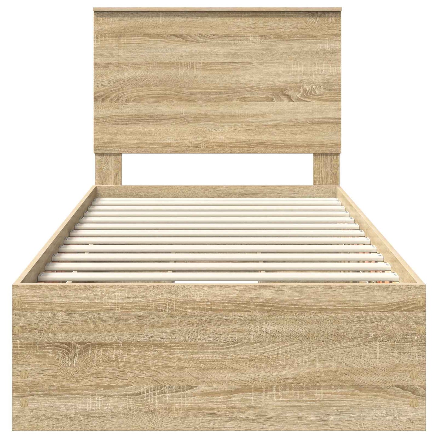 Struttura del letto con cassetto Rovere Sonoma 75 x 190 cm | homemem39