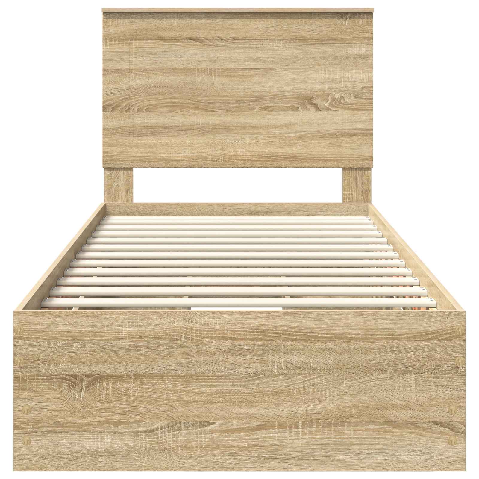 Struttura del letto con cassetto Rovere Sonoma 75 x 190 cm | homemem39