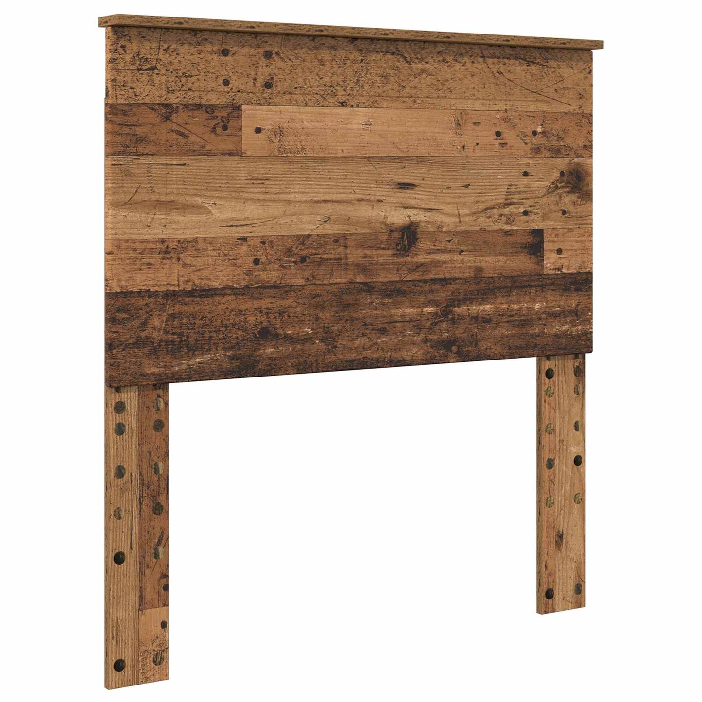 Struttura del letto con testiera Legno vecchio 100 x 200 cm | homemem39