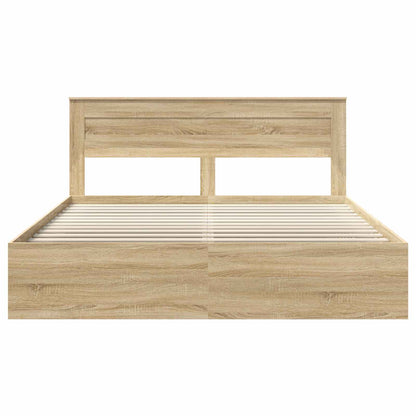 Struttura del letto Sonoma 200 x 200 cm Pino massello | homemem39