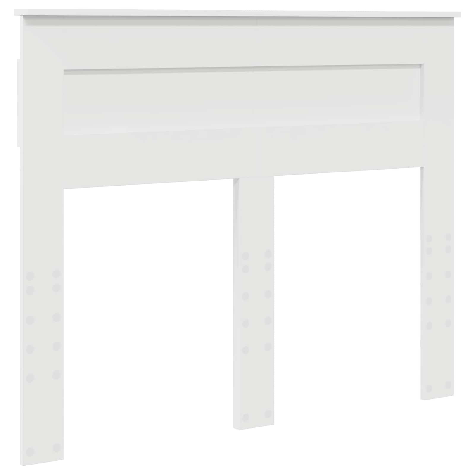 Struttura del letto Bianco 120 x 200 cm Pino massello | homemem39