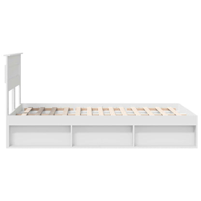 Struttura del letto Bianco 120 x 200 cm Pino massello | homemem39