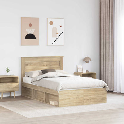 Struttura del letto Sonoma 120 x 200 cm Pino massello | homemem39
