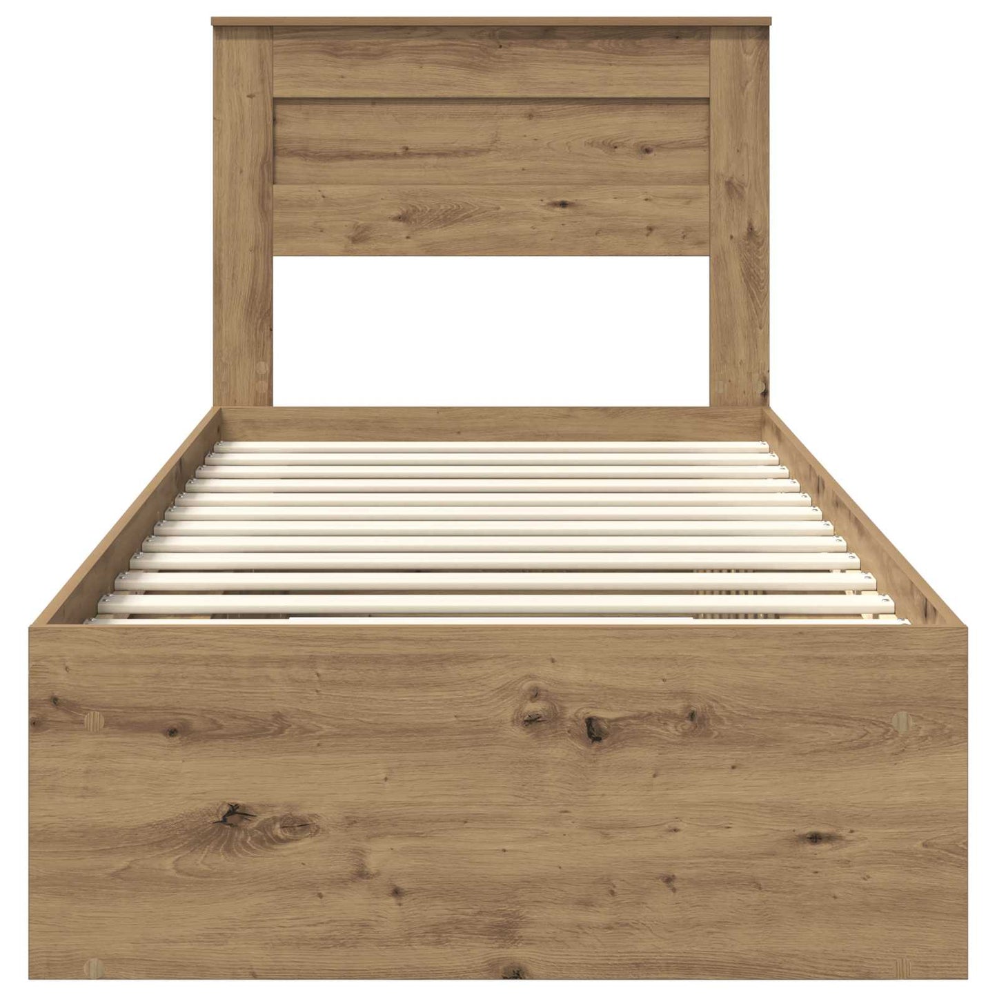 Struttura del letto Rovere Artigianale 100 x 200 cm | homemem39