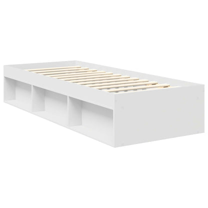 Struttura del letto Bianco 75 x 190 cm Pino massello | homemem39