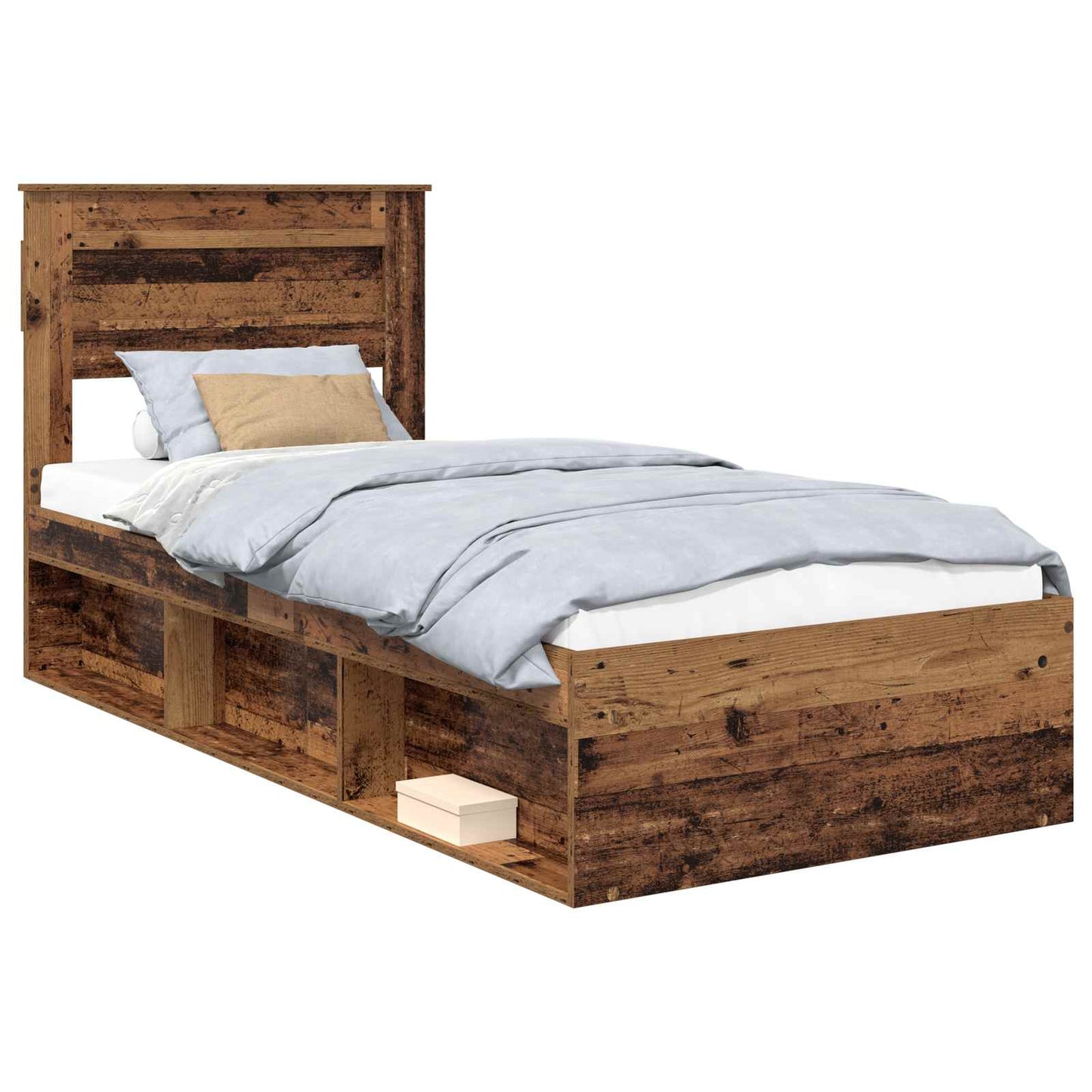 Struttura del letto Legno vecchio 75 x 190 cm Pino massello | homemem39