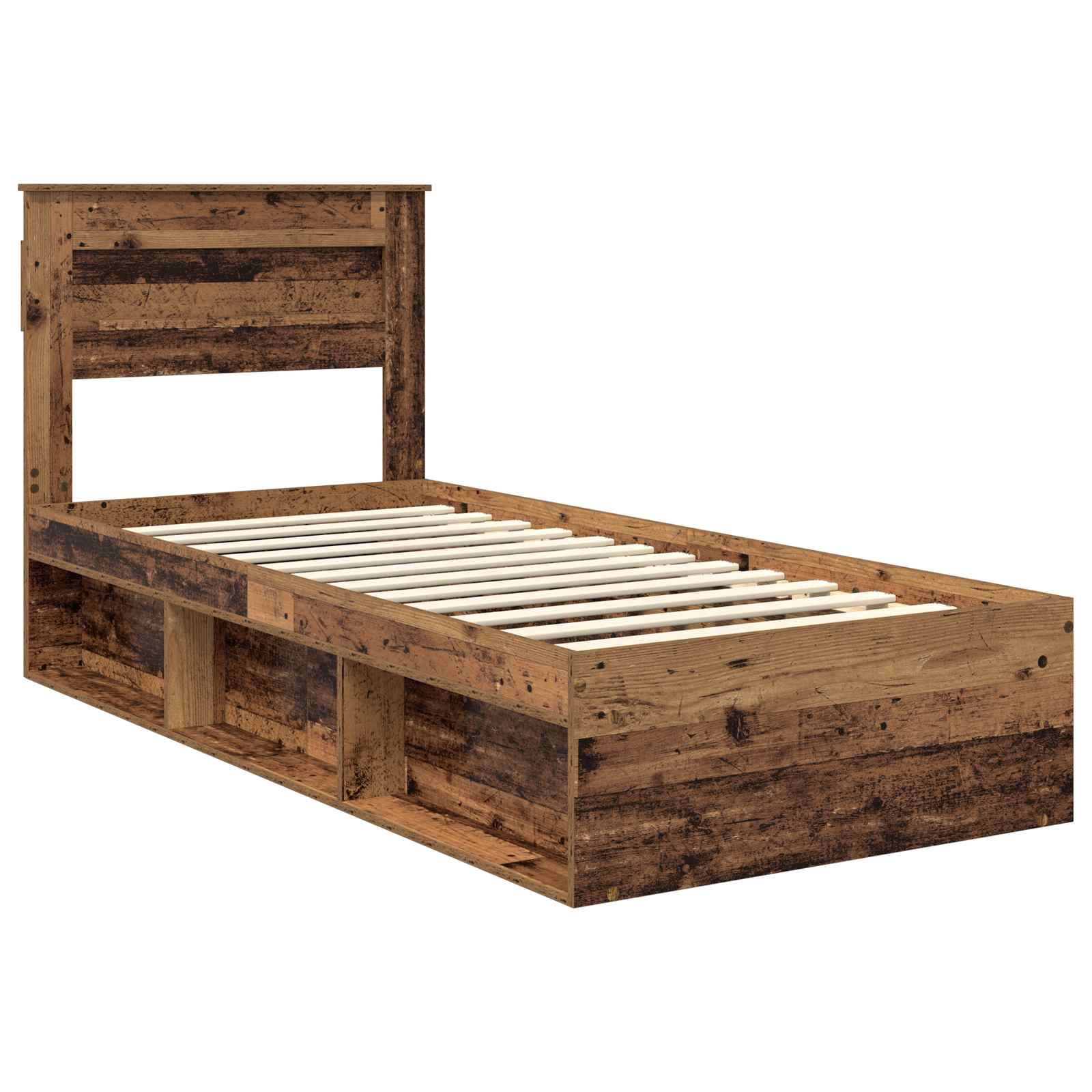 Struttura del letto Legno vecchio 75 x 190 cm Pino massello | homemem39