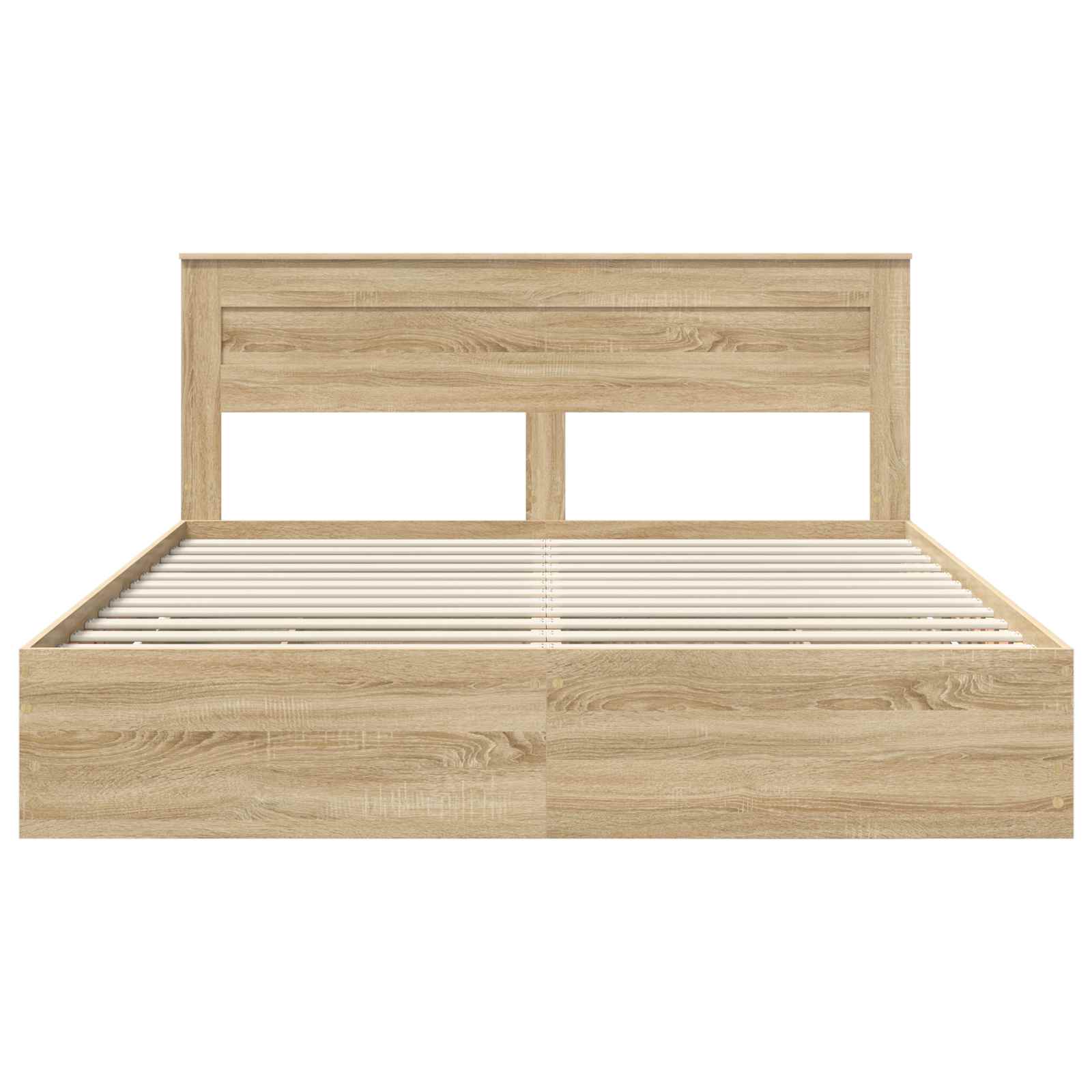 Struttura del letto con cassetto Rovere Sonoma 200 x 200 cm | homemem39