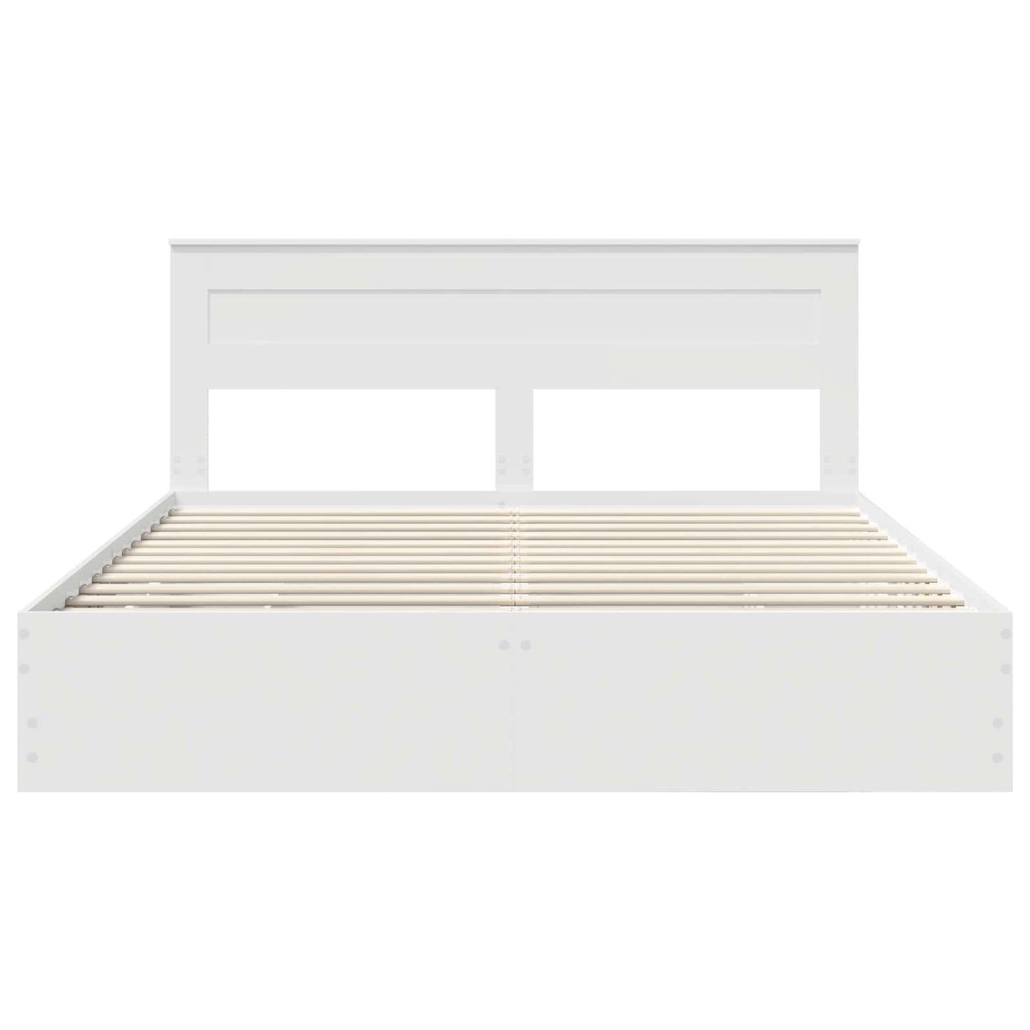 Struttura del letto Bianco 180 x 200 cm Legno Ingegnerizzato