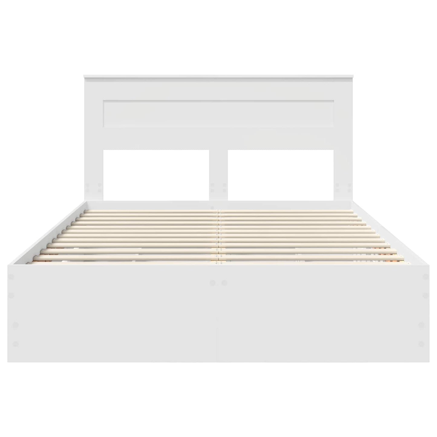 Struttura del letto Bianco 160 x 200 cm Legno Ingegnerizzato