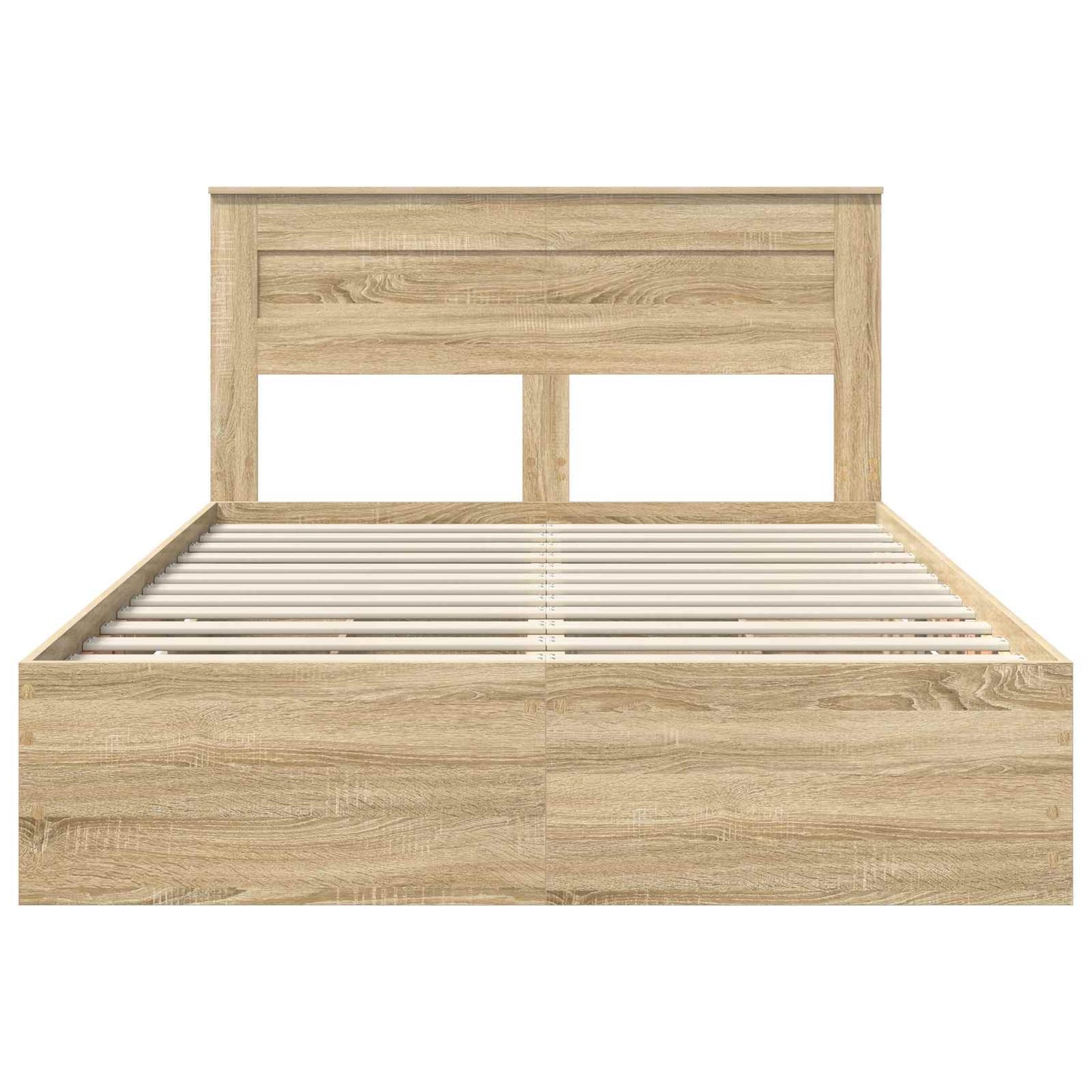 Struttura del letto con cassetto Rovere Sonoma 160 x 200 cm | homemem39
