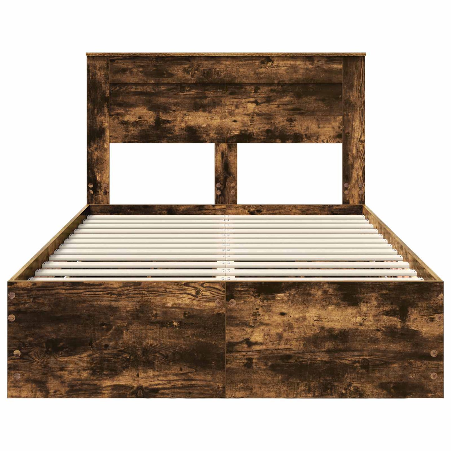 Struttura del letto con cassetto Rovere fumé 120 x 190 cm | homemem39