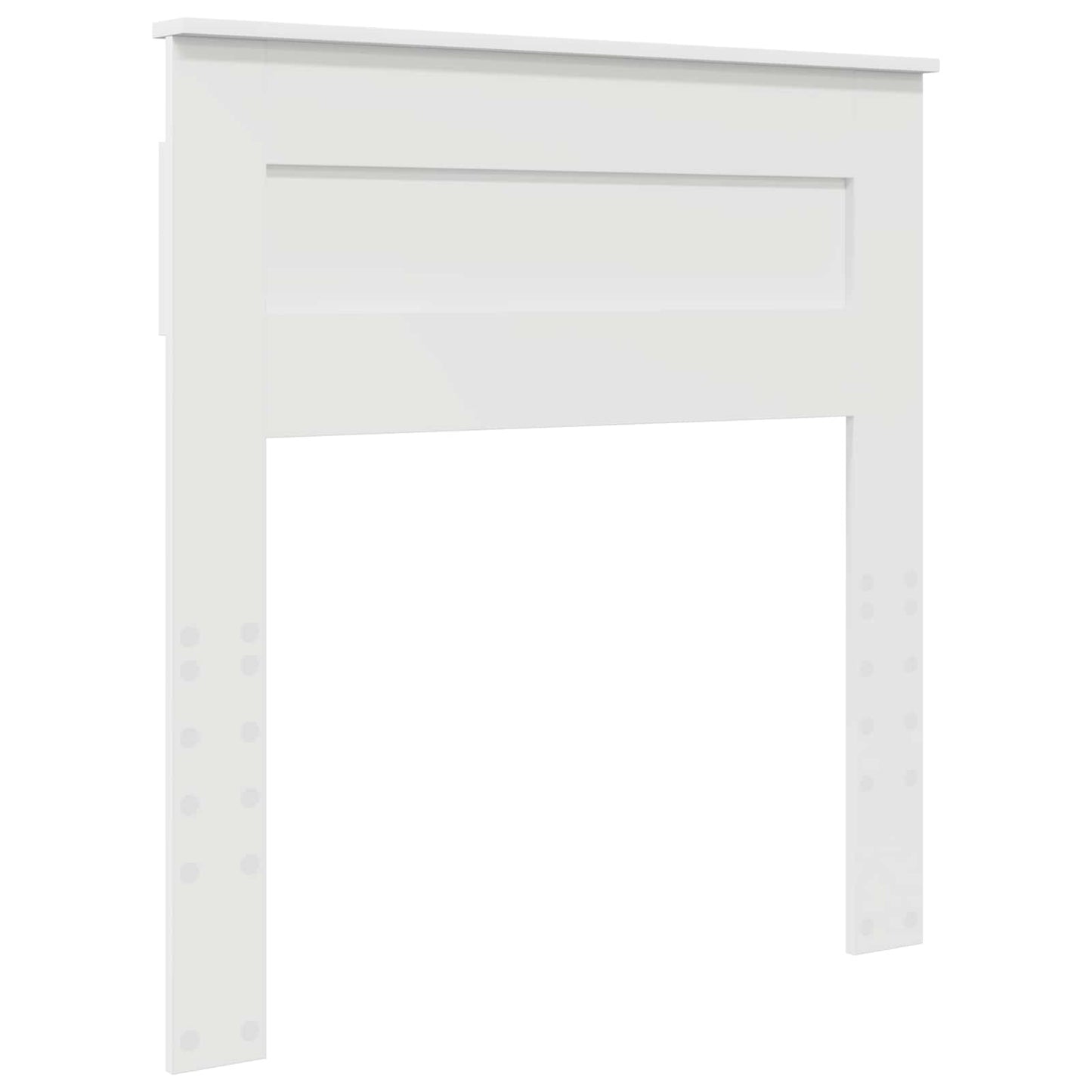 Struttura del letto Bianco 100 x 200 cm Legno Ingegnerizzato | homemem39