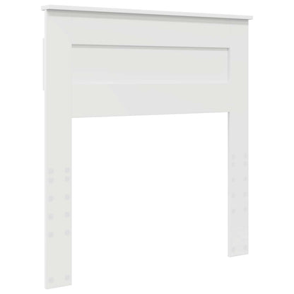 Struttura del letto Bianco 75 x 190 cm Legno Ingegnerizzato