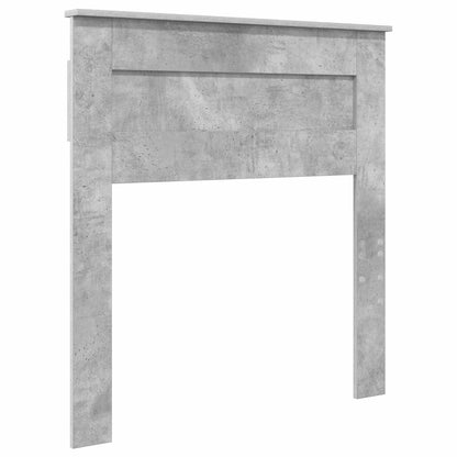 Struttura del letto con cassetto Grigio cemento 75 x 190 cm