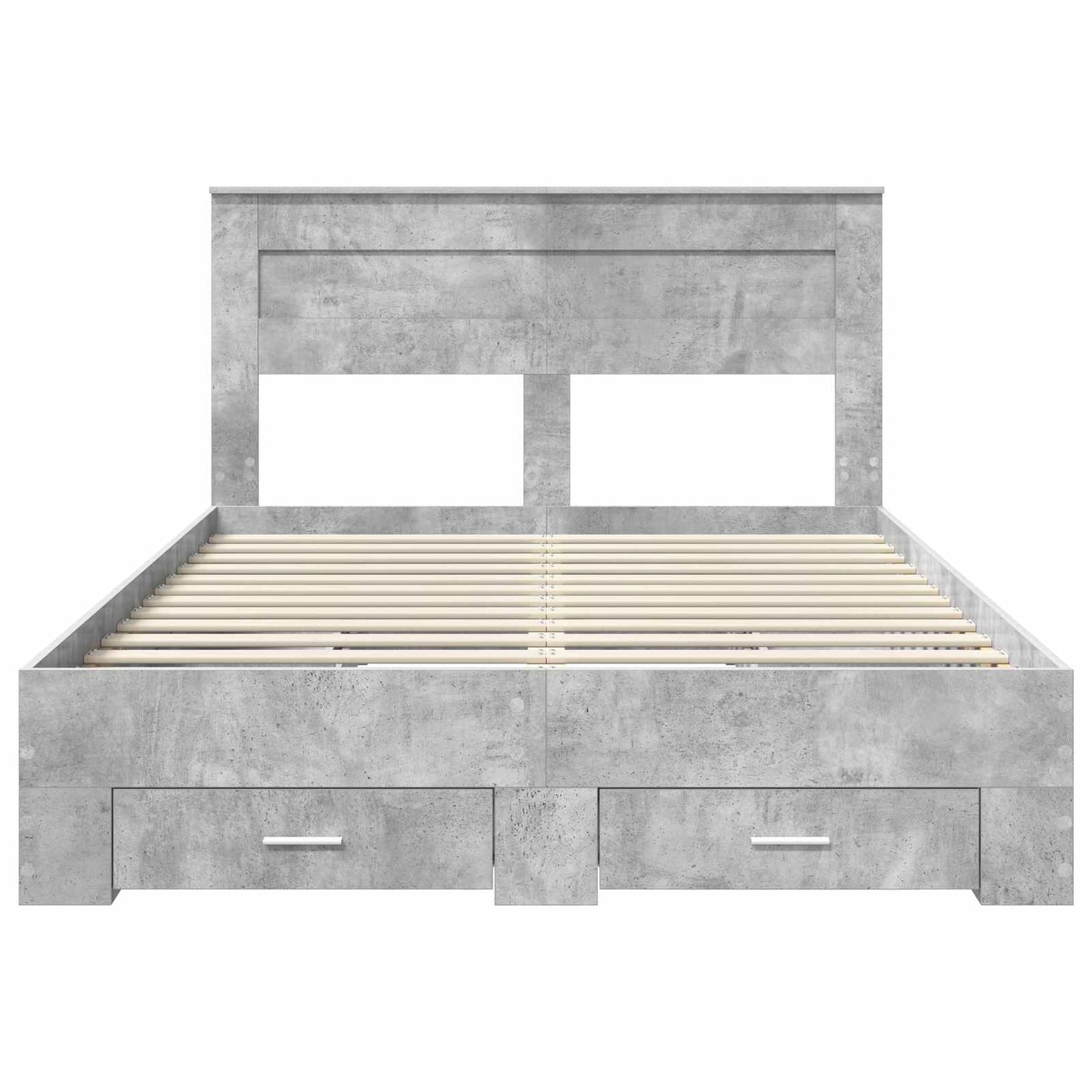 Struttura del letto con cassetto con testiera Legno multistrato | homemem39